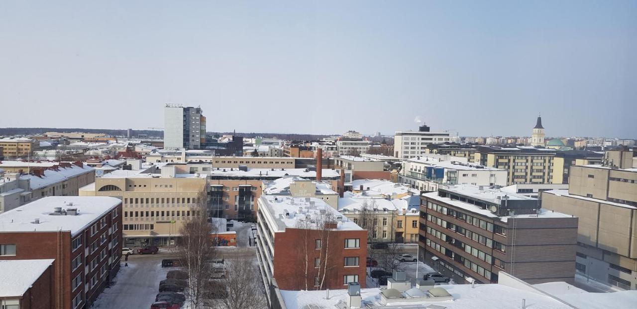 Keskustan Kaksio 45 M2 Autopaikalla, Rautatienkatu 19, 9 Krs Διαμέρισμα Όουλου Εξωτερικό φωτογραφία